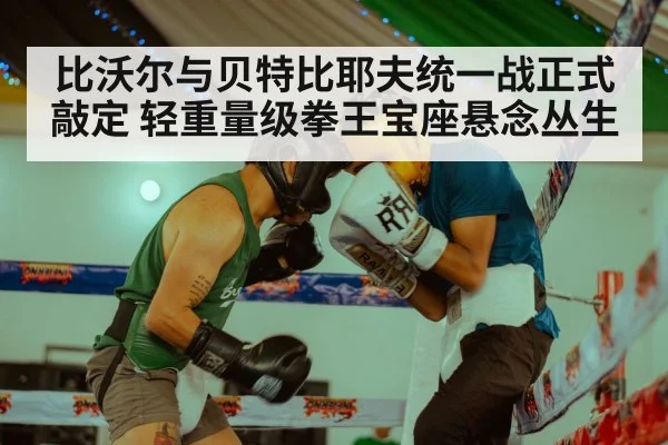比沃尔与贝特比耶夫统一战正式敲定 轻重量级拳王宝座悬念丛生